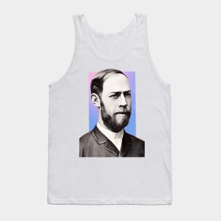 German Physicist Heinrich Hertz illustration Tank Top